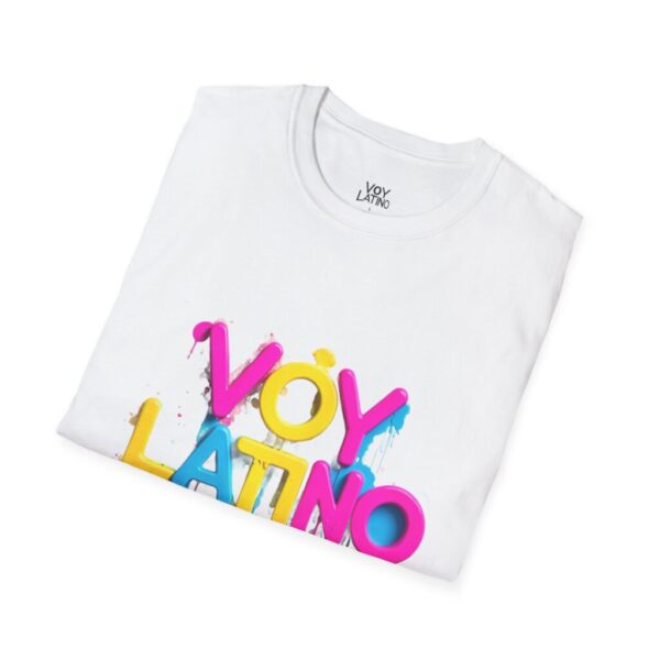 VÒY LATINO Unisex Softstyle T-Shirt | Colorful Graffiti Streetwear - Image 12