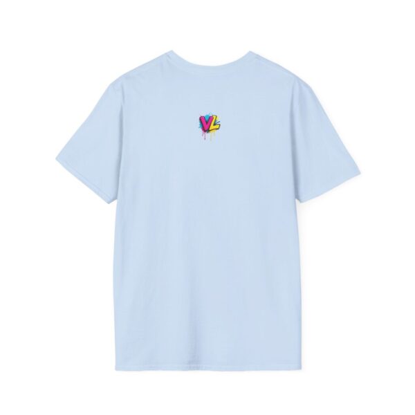 VÒY LATINO Unisex Softstyle T-Shirt | Colorful Graffiti Streetwear - Image 2