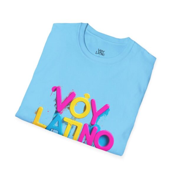 VÒY LATINO Unisex Softstyle T-Shirt | Colorful Graffiti Streetwear - Image 44