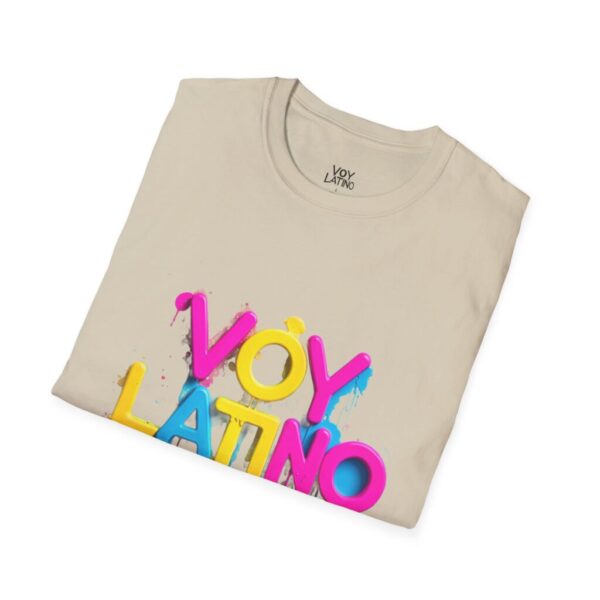 VÒY LATINO Unisex Softstyle T-Shirt | Colorful Graffiti Streetwear - Image 20