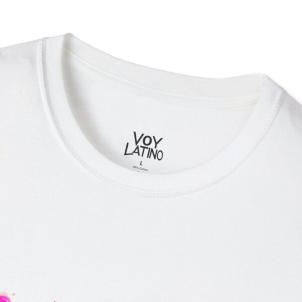 VÒY LATINO Unisex Softstyle T-Shirt | Colorful Graffiti Streetwear - Image 11