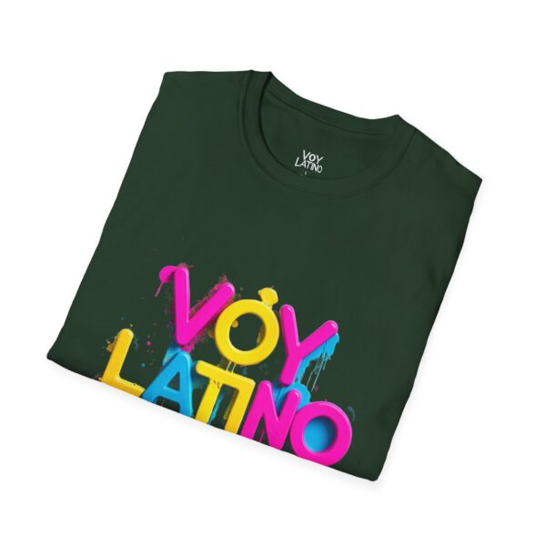 VÒY LATINO Unisex Softstyle T-Shirt | Colorful Graffiti Streetwear - Image 40