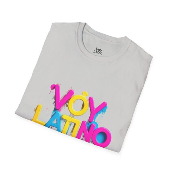 VÒY LATINO Unisex Softstyle T-Shirt | Colorful Graffiti Streetwear - Image 24