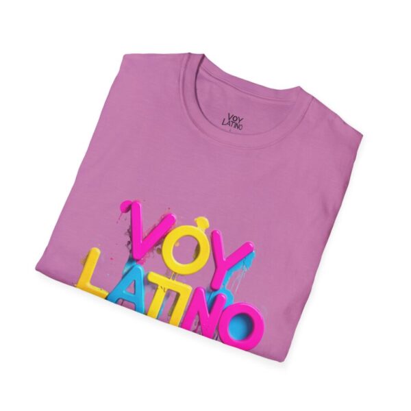VÒY LATINO Unisex Softstyle T-Shirt | Colorful Graffiti Streetwear - Image 48