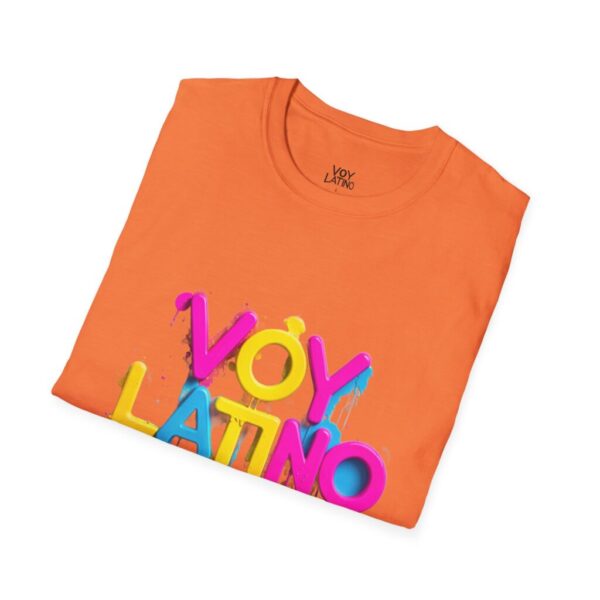 VÒY LATINO Unisex Softstyle T-Shirt | Colorful Graffiti Streetwear - Image 16