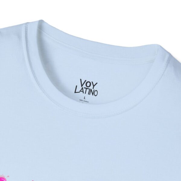 VÒY LATINO Unisex Softstyle T-Shirt | Colorful Graffiti Streetwear - Image 3
